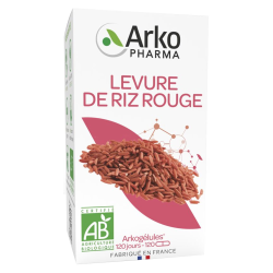 Arkopharma Arkogélules Levure de riz rouge bio 120 gélules