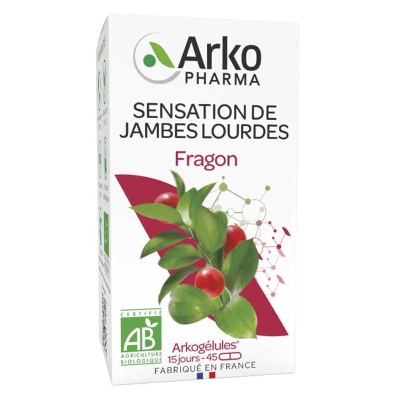 Arkopharma Arkogélules Fragon bio 45 gélules