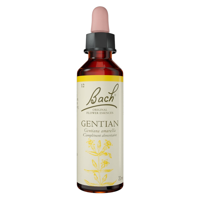 Fleurs de Bach Gentiane n°12 - 20ml