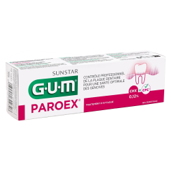 GUM Paroex Gel dentifrice lot de 2x75ml