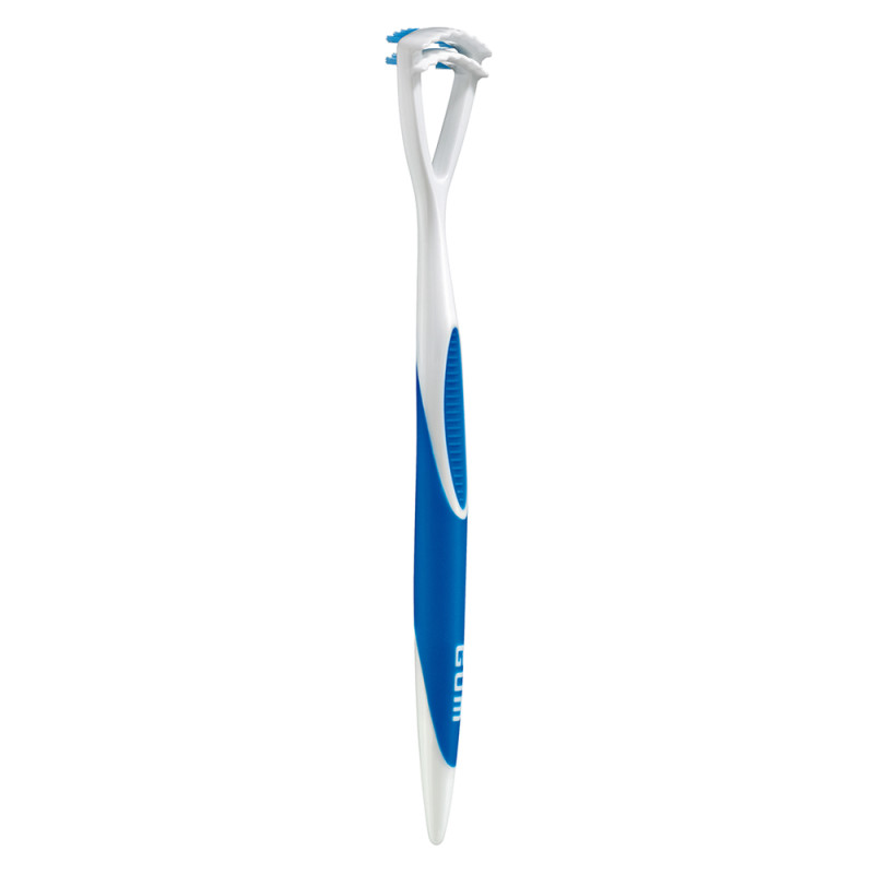 GUM Gratte-langue Double action