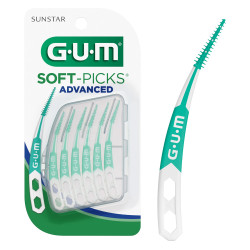 GUM Soft-Picks Advanced Bâtonnet interdentaire 30 unités