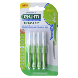 GUM Trav-ler Brossette interdentaires 1,1mm ref 1414