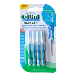 GUM Trav-ler Brossette interdentaire 1,6mm 4 unités ref 1614