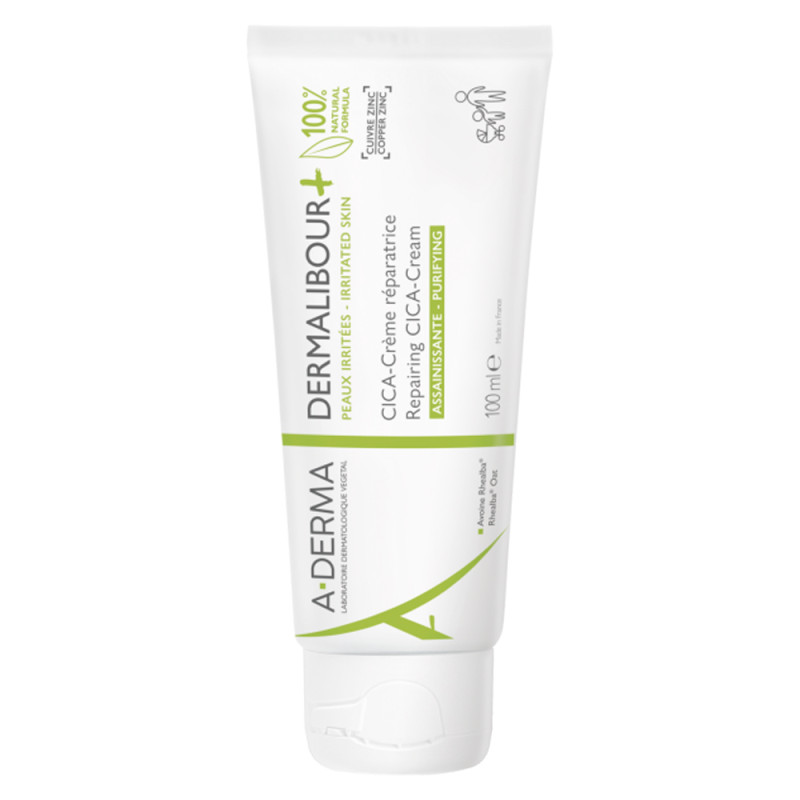 A-Derma Dermalibour+ Cica-Crème réparatrice assainissante 100ml