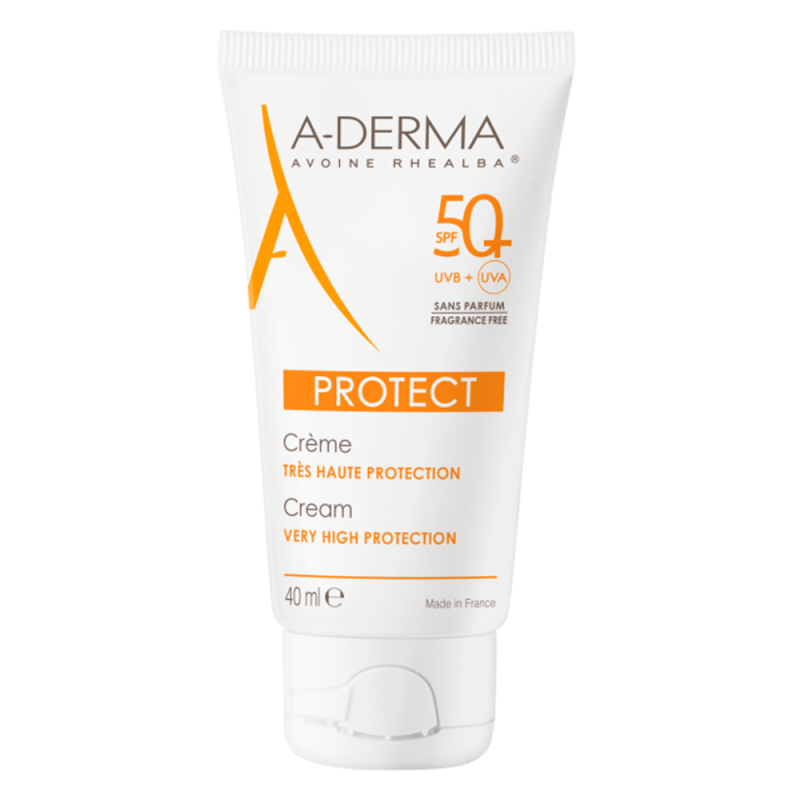 A-Derma Protect Crème SPF50+ sans parfum 40ml