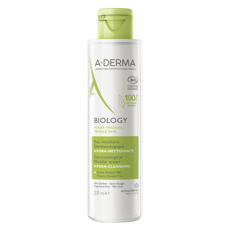 A-Derma Biology Eau micellaire dermatologique hydra-nettoyante 200ml