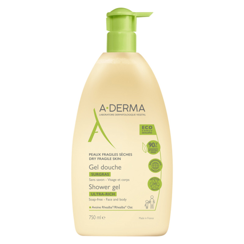 A-Derma Gel douche surgras 750ml