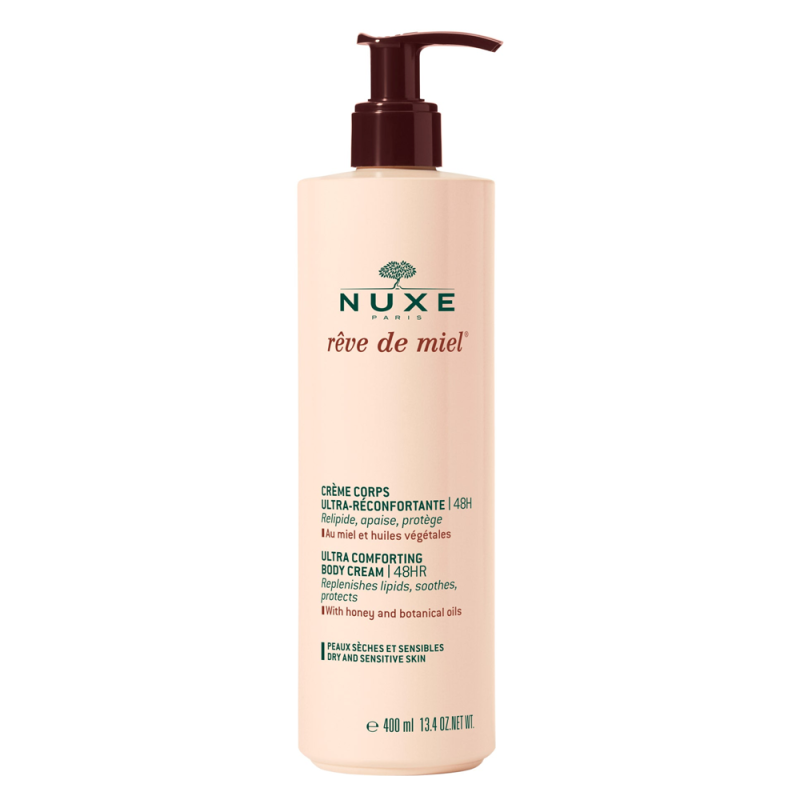 Nuxe Rêve de Miel Crème corps au miel et huiles végétales 400ml