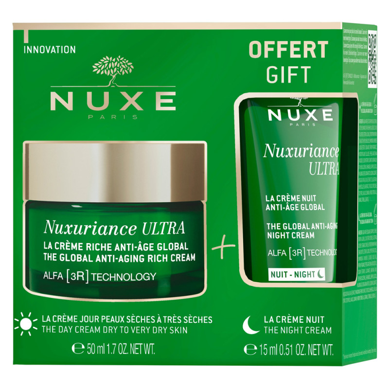 Nuxe Nuxuriance Ultra La crème riche anti-âge global 50ml + La crème nuit 15ml