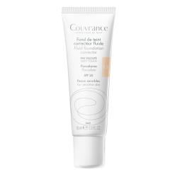 Avène Couvrance fond de teint correcteur fluide SPF20 porcelaine 1.0 - 30ml