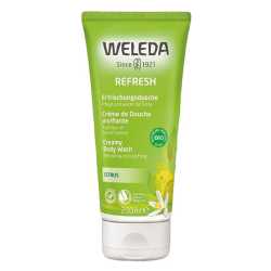 Weleda Refresh Crème de douche vivifiante citrus bio 200ml