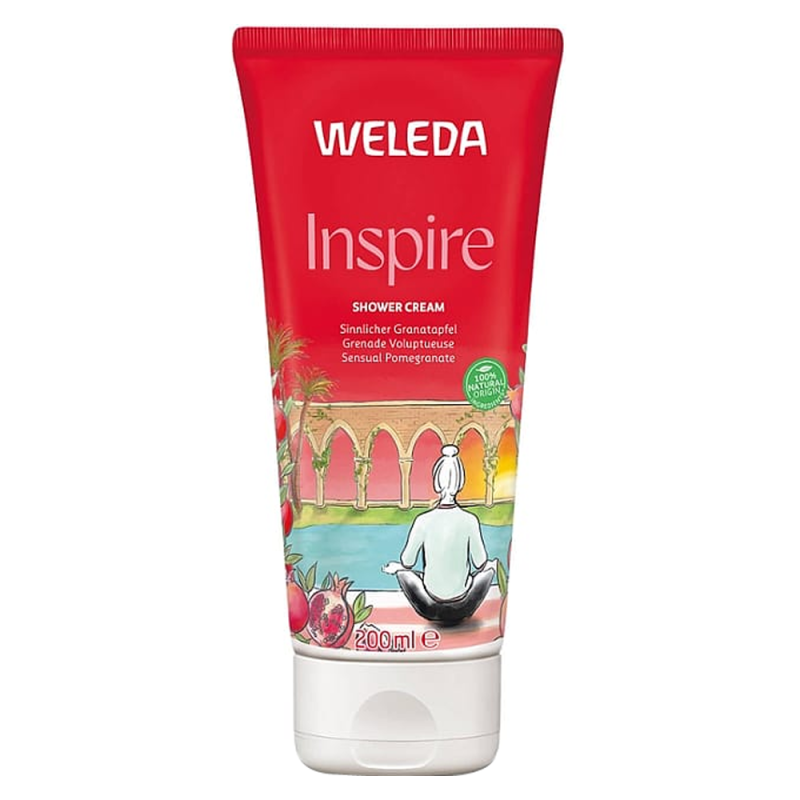 Weleda Inspire Crème de douche grenade bio 200ml