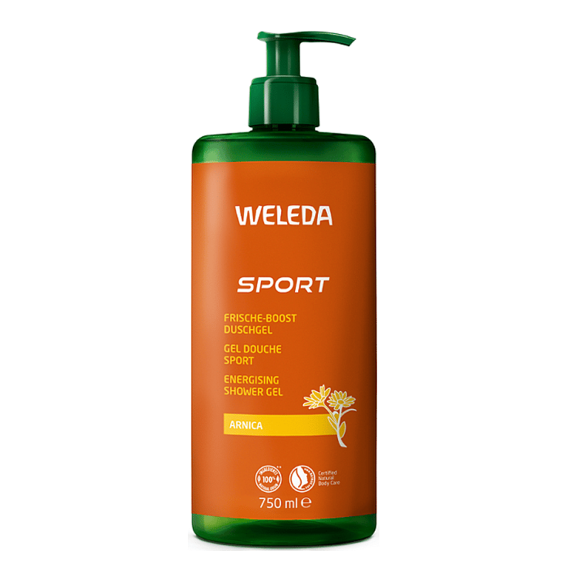 Weleda Sport Gel douche à l'Arnica bio 750ml