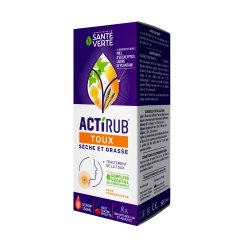 Santé Verte actirub toux sèche et grasse 150ml