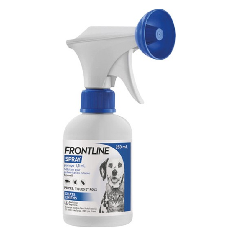 Frontline Spray chats et chiens 250ml