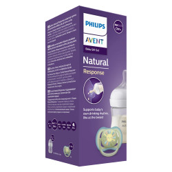 Philips Avent Natural Response Coffret Biberon 125ml + Sucette