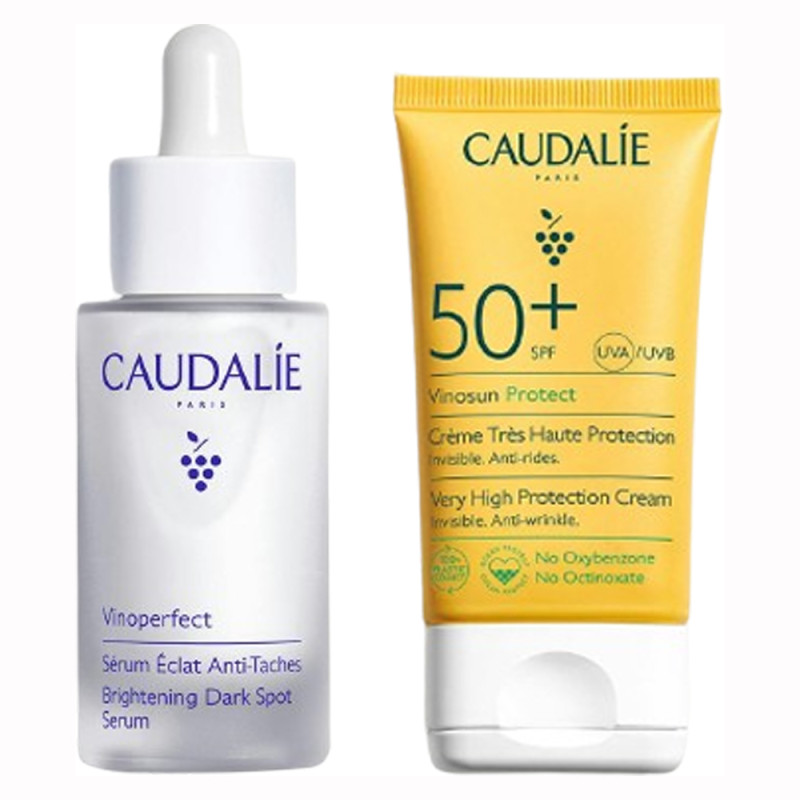 Caudalie Coffret  Vinoperfect sérum & solaire 2025