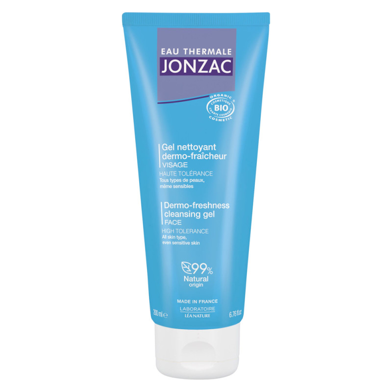 Jonzac Les soins indispensables Gel nettoyant dermo fraîcheur 200ml