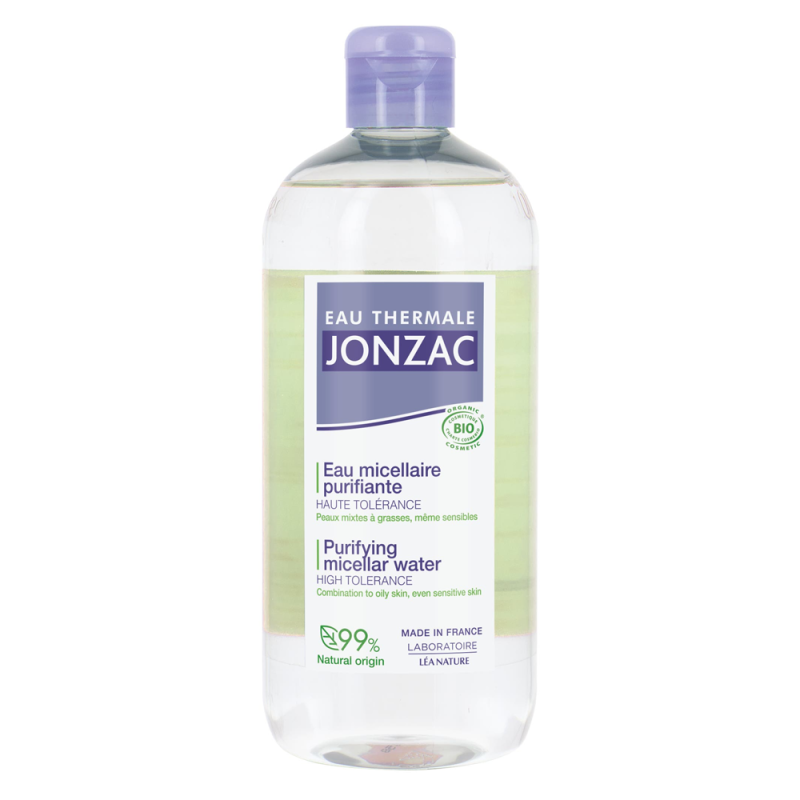 Jonzac Pure Eau micellaire purifiante bio 500ml