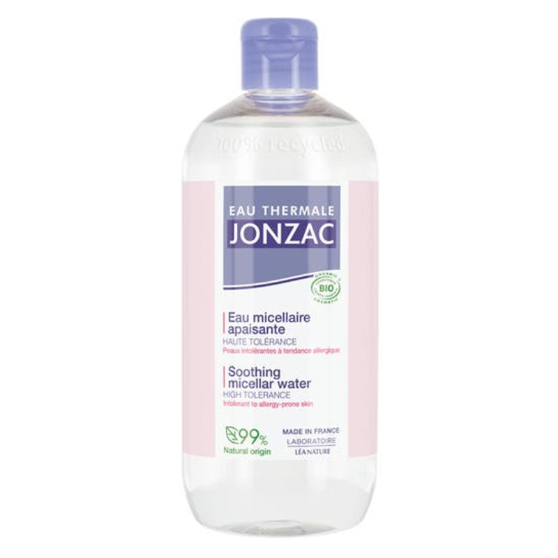 Jonzac Reactive Eau micellaire apaisante bio 500ml