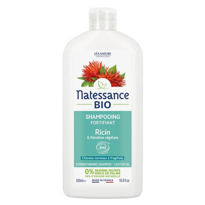 Natessance Shampooing fortifiant Ricin bio 500ml