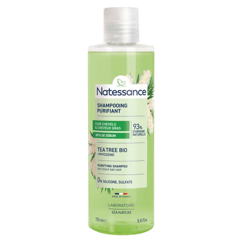 Natessance Shampooing purifiant Tea tree bio 250ml
