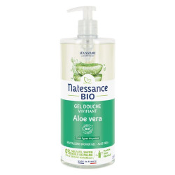 Natessance Gel douche vivifiant Aloe Vera 1L