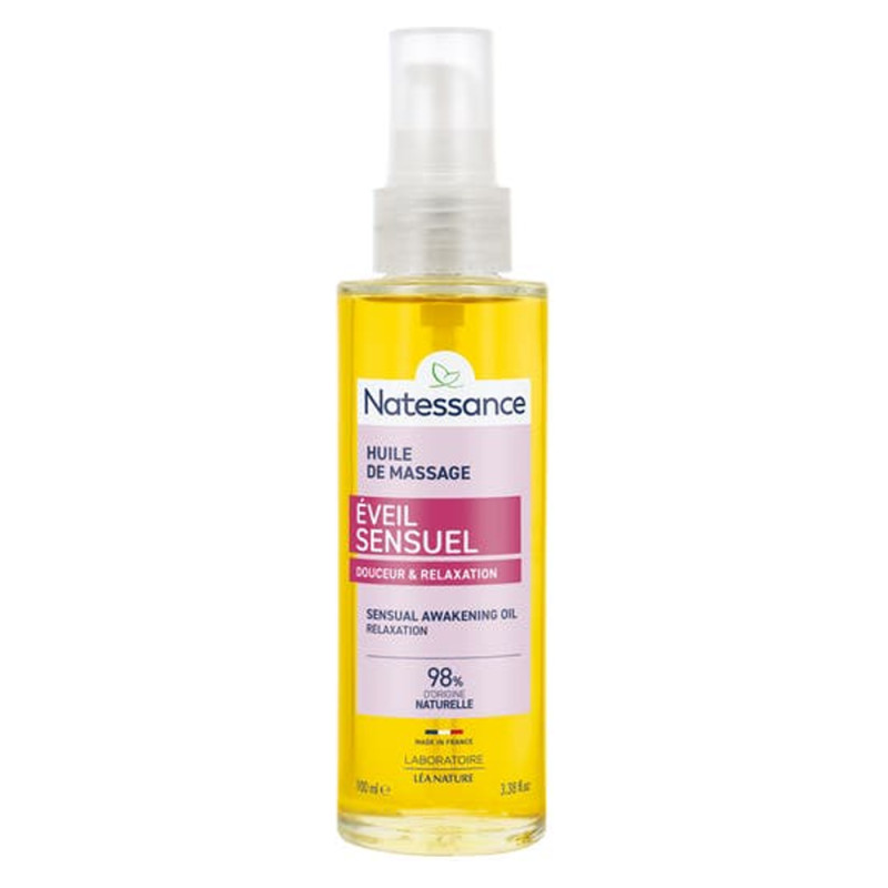 Natessance Eveil sensuel Huile de massage 100ml