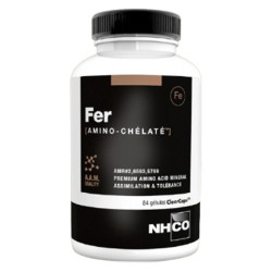 Nhco Fer Amino-chélaté 84 gélules
