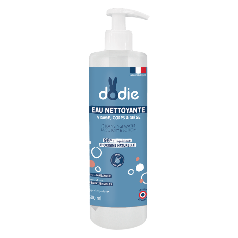 Dodie Eau nettoyante bébé 3 en 1 - 1L