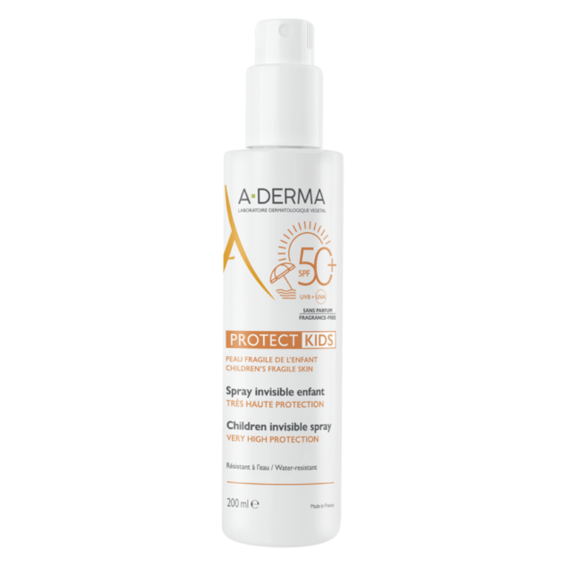 A-Derma Protect Kids Spray invisible enfant SPF50+ 200ml