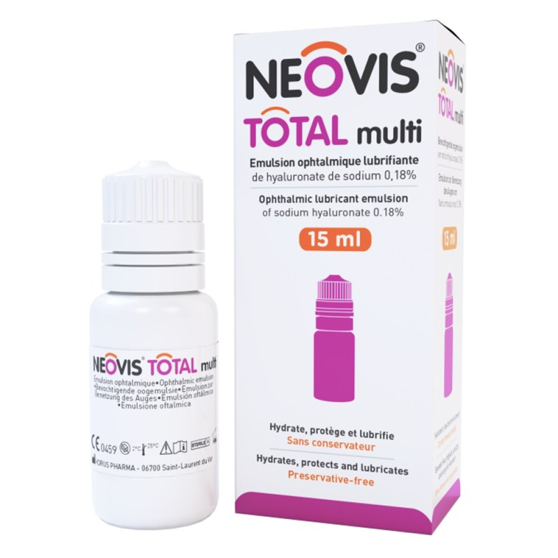 Horus Pharma Neovis Total multi lubrifiant oculaire 15ml