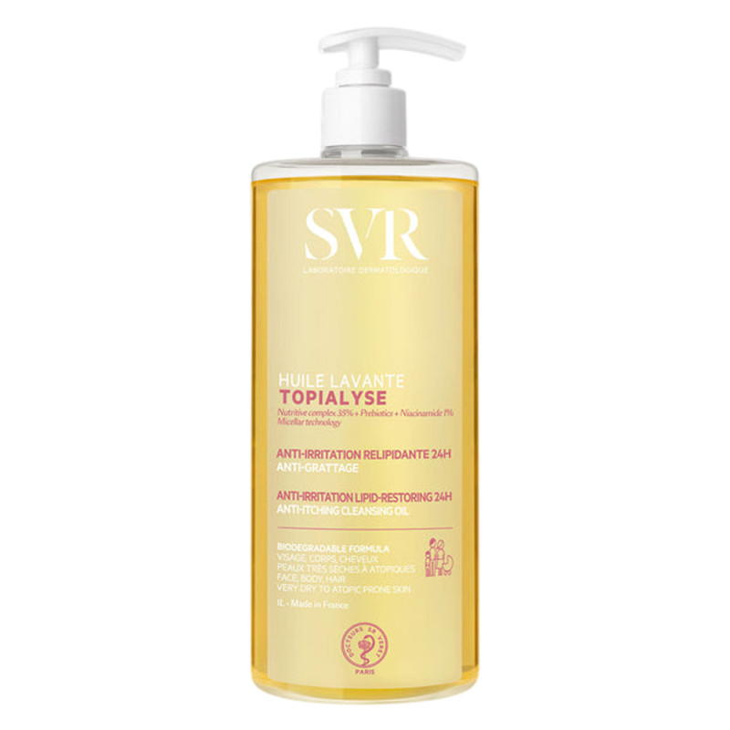 SVR Topialyse Huile lavante anti-irritation relipidante 24H 1L