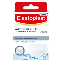 Elastoplast Waterproof XL Cicatrisation rapide 8 pansements