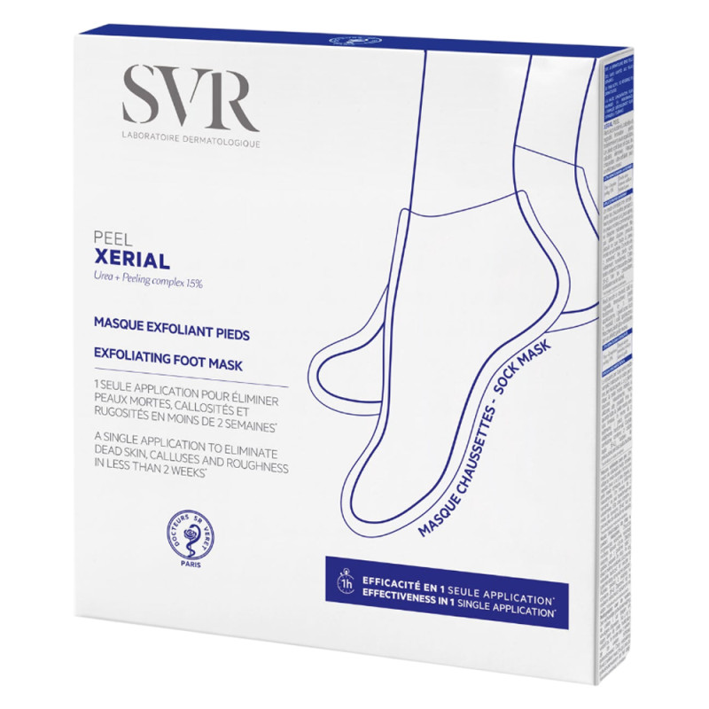 SVR Xerial Peel masque exfoliant pieds