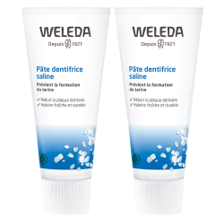 Weleda Pâte dentifrice Saline lot de 2x75ml
