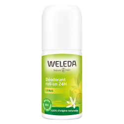 Weleda Déodorant roll-on 24h au citrus bio 50ml