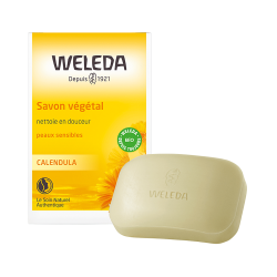 Weleda Savon végétal bio au Calendula 100gr
