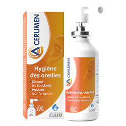 A-Cérumen Spray hygiène des oreilles 40ml