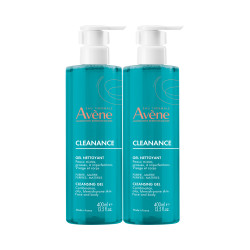 Avène Cleanance Gel nettoyant 2x400ml