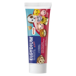 Elgydium Kids Emoji Arôme Fraise givrée 3/6 ans Dentifrice enfant 50ml