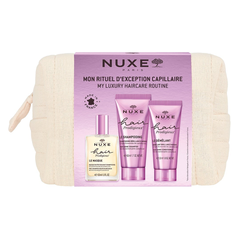 Nuxe Trousse voyage Mon rituel d'exception capillaire