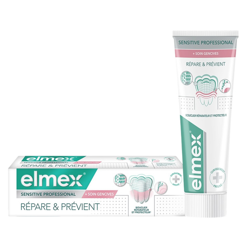 Elmex Sensitive Professional Dentifrice Répare & Prévient 75ml