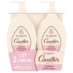 Cavaillès Extra-Doux Soin lavant intime lot de 2 x 500ml