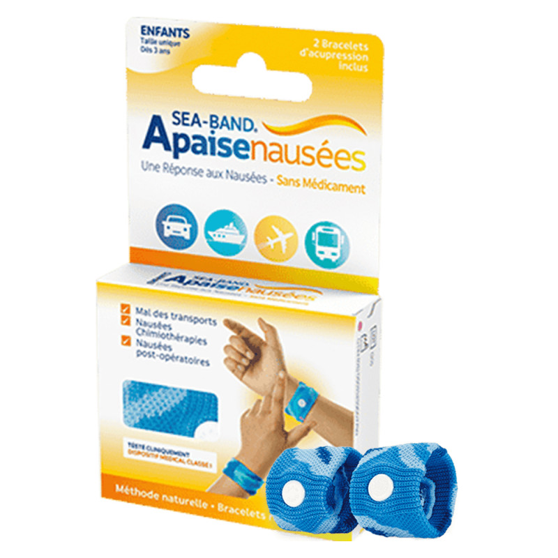 Sea-Band Apaisenausées Bracelet enfants vert 2 unités