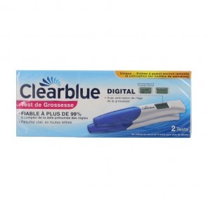 Clearblue lot de 2 tests de...