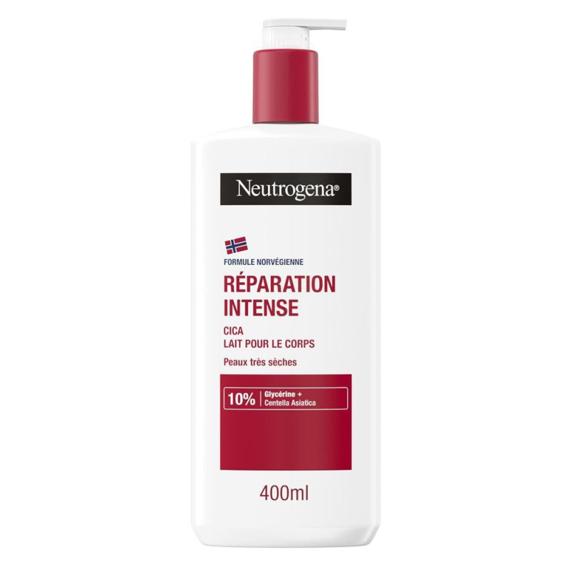 Neutrogena Réparation Intense Cica Lait corps peaux très sèches 400ml
