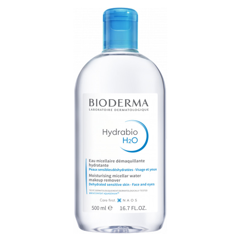 Bioderma Hydrabio H2O Eau micellaire démaquillante 500ml