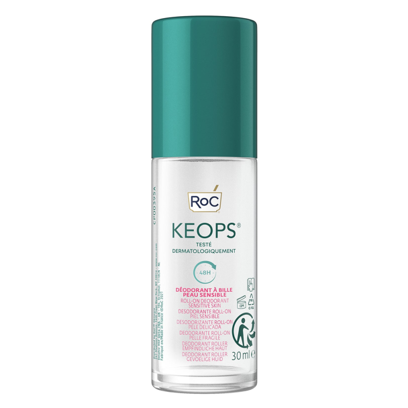 ROC Keops Déodorant peau sensible roll-on 30ml